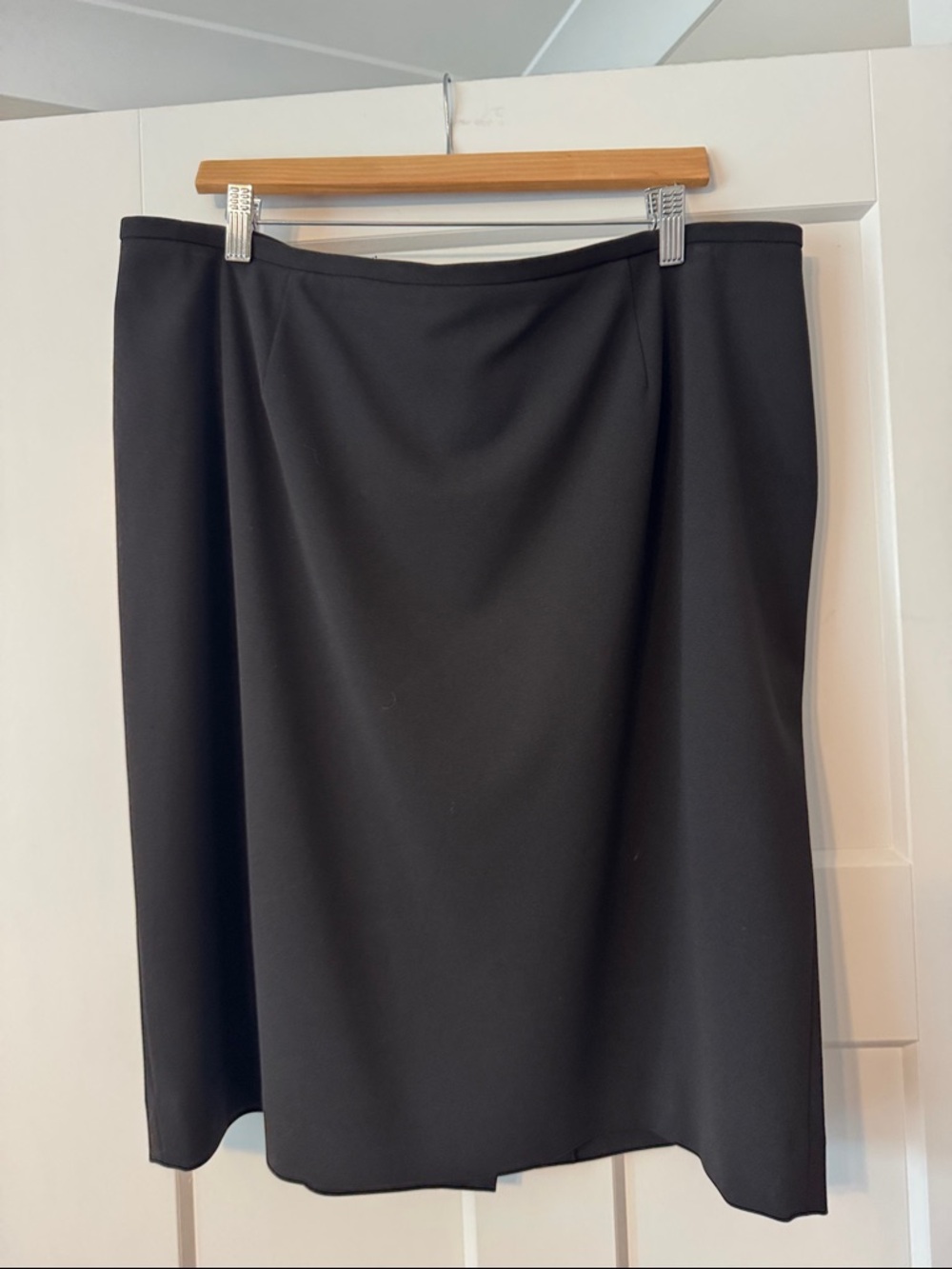 Calvin Klein Classic Black A-Line Skirt - Women's Professional Skirt
